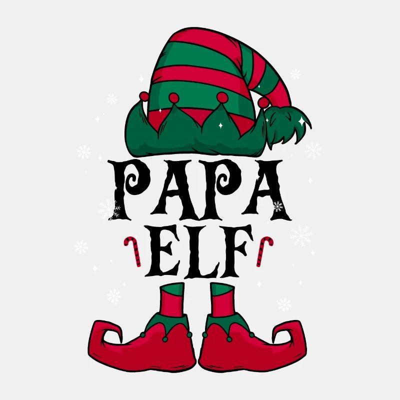 Papa Elf Weihnachten