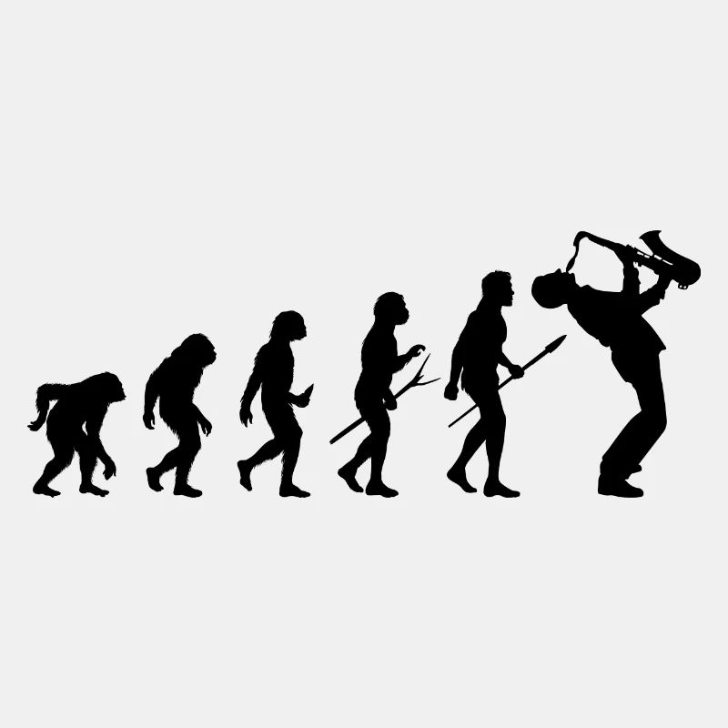 Saxophoniste Saxophoniste Evolution Drôle
