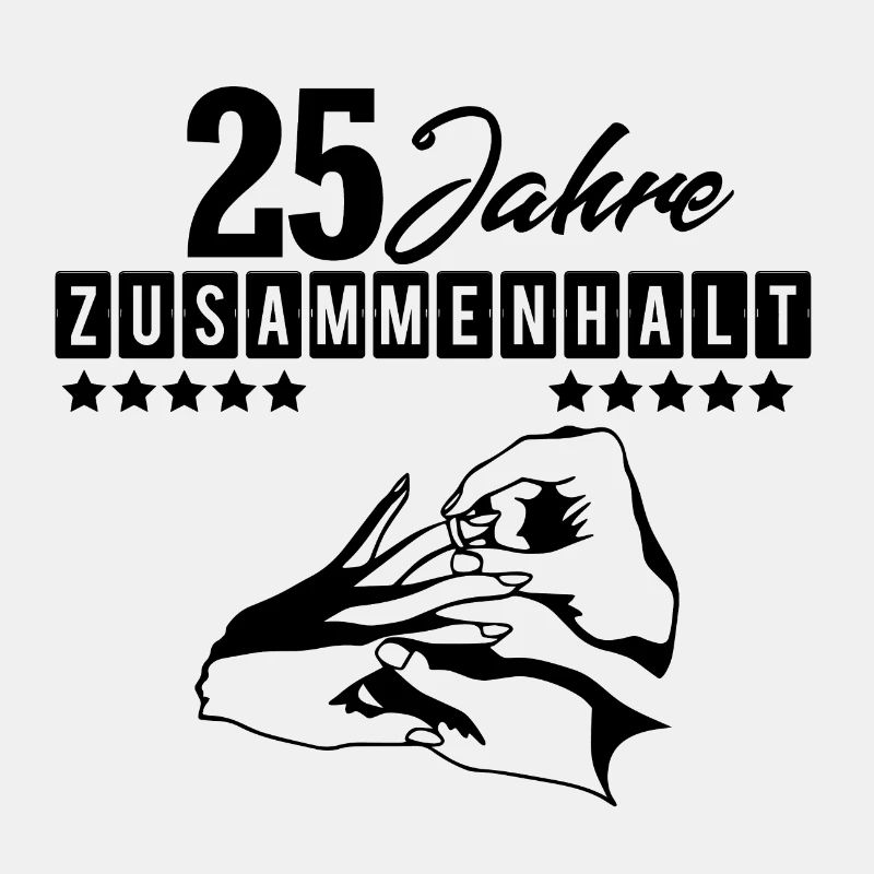 25 ans ensemble! pour le mariage d'argent