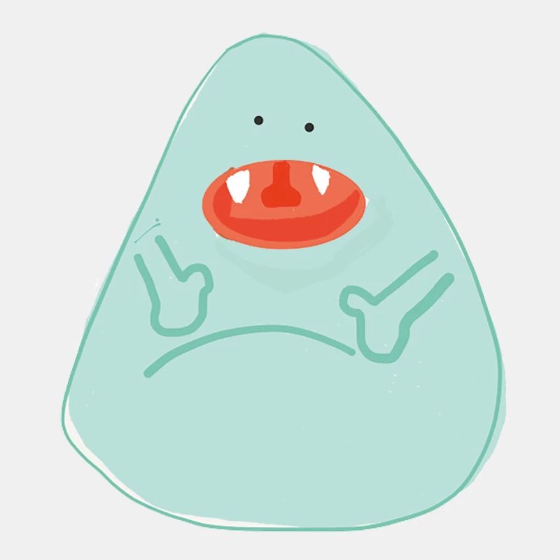 Kleines grünes Monster