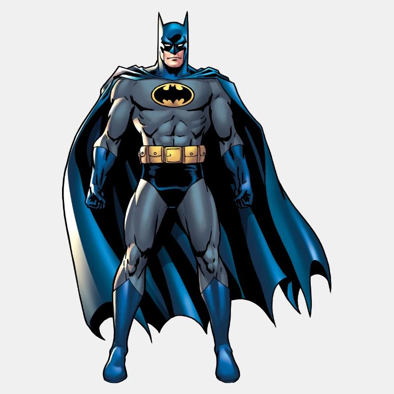 Batman Superhelden Pose Umhang