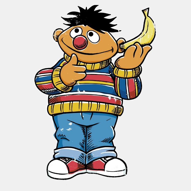Sesamstraße Ernie Bananentelefon