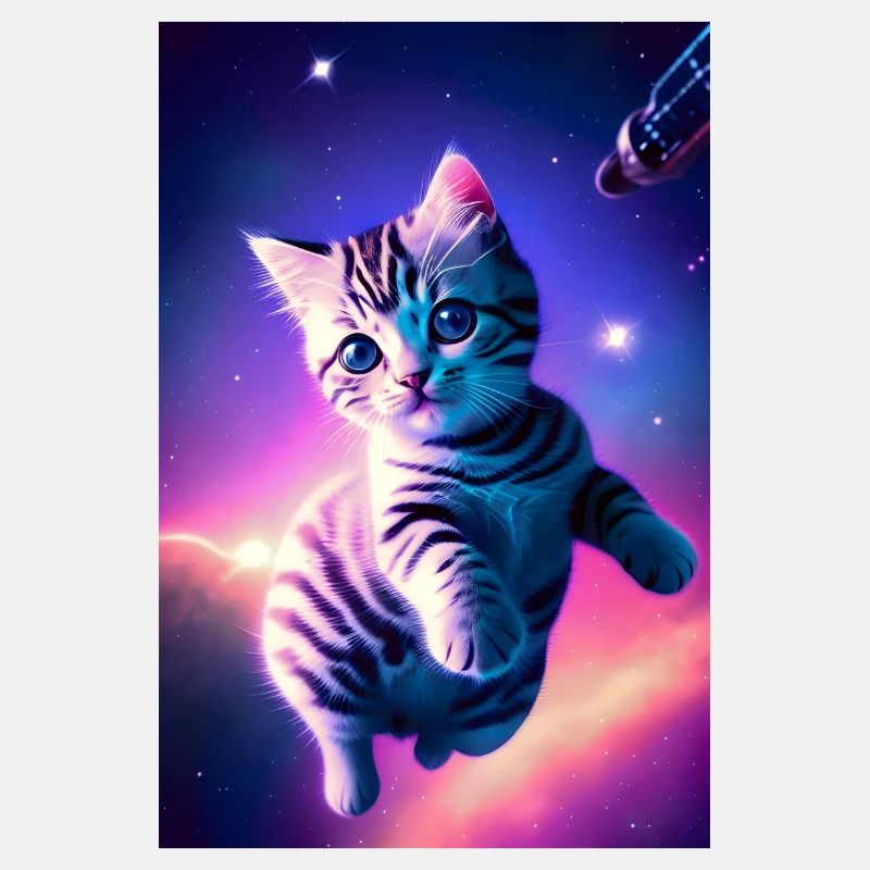 Space Kitten Synthwave