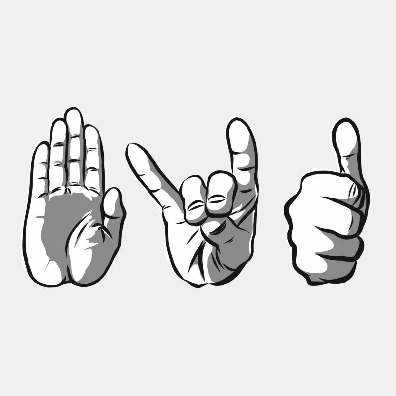 Hand-Talk-Danke fürs Schweigen
