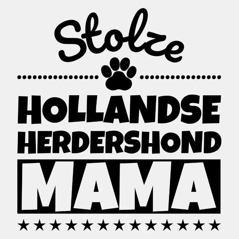 Stolze Hollandse Herdershond Mama