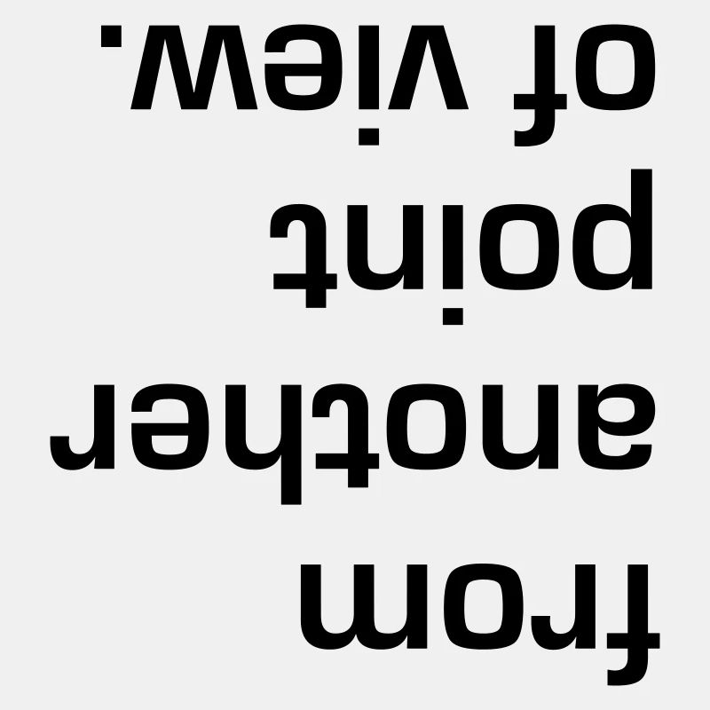 Another point of view.