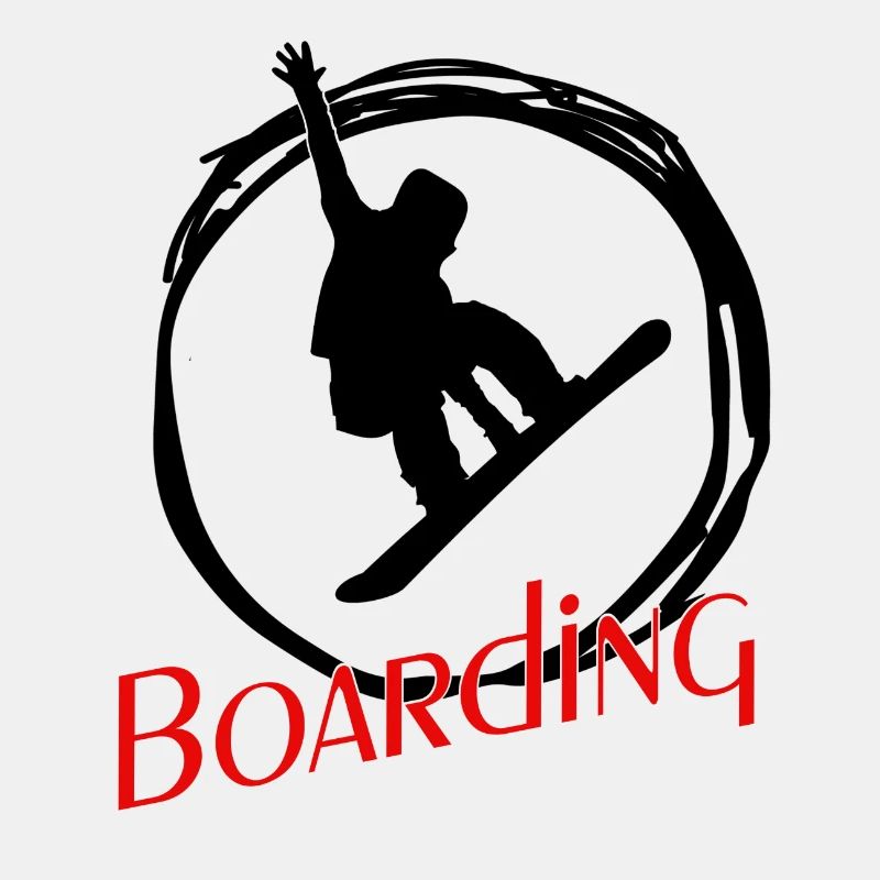 Boarding Snowboarding