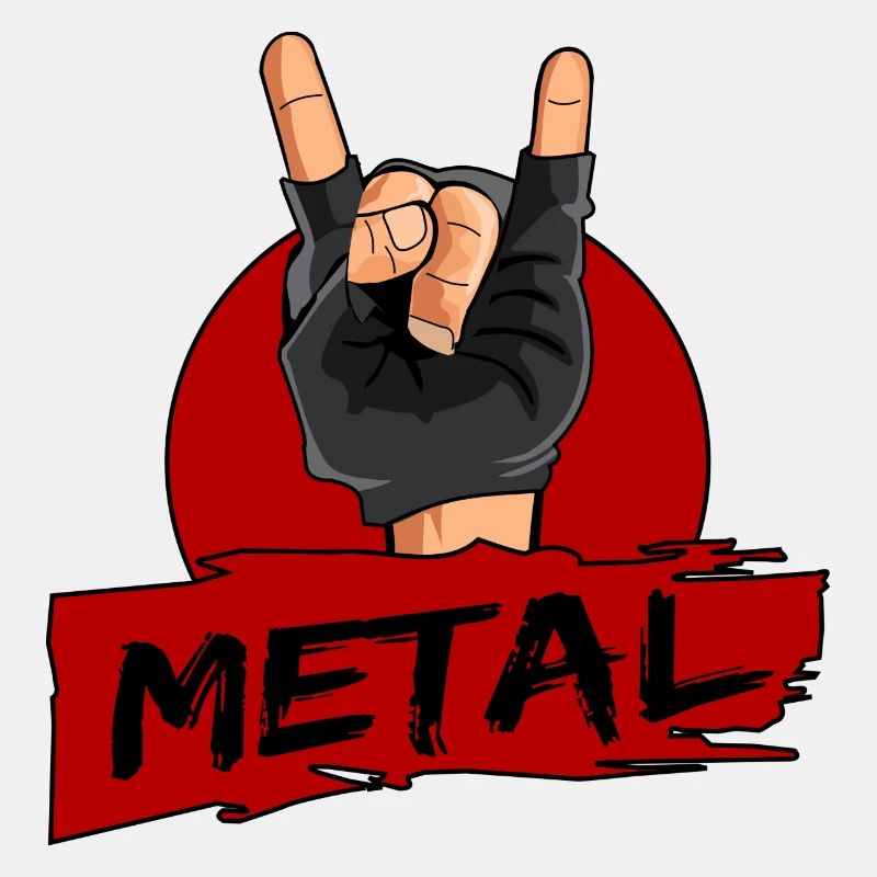 Heavy Metal Hand Geschenk