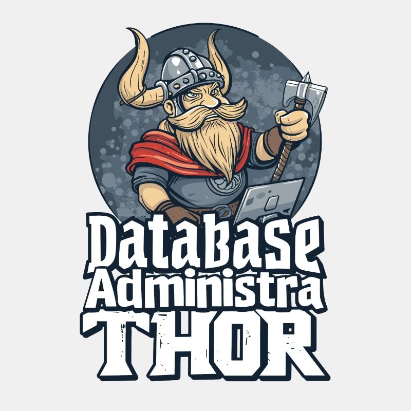 Viking Databaseadministra-thor Nerdy