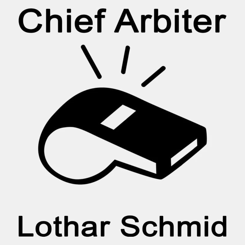 Arbitre en chef - Lothar Schmid Whistle