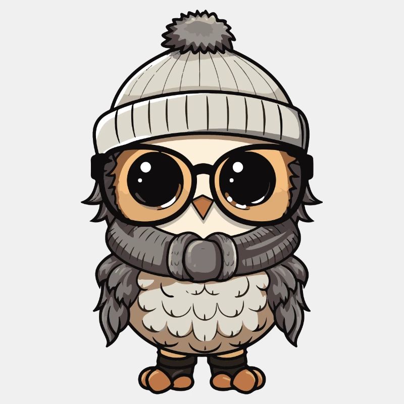 Eule Winter Cozy