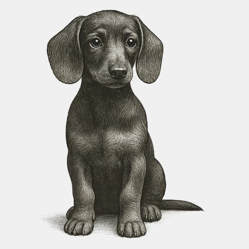 « Little Meloppy ear » - chiot teckel