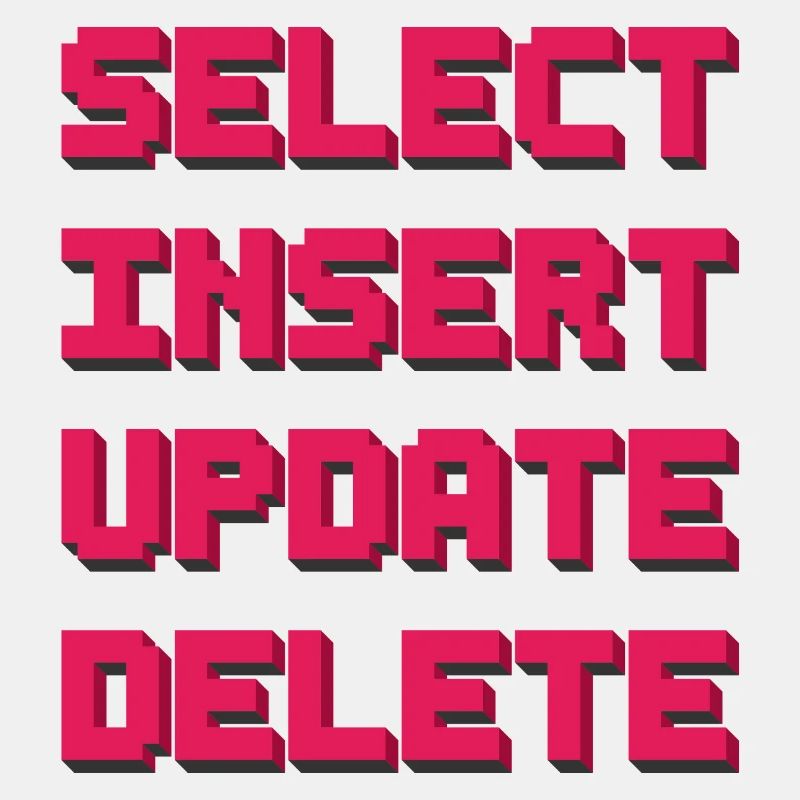 SQL pixelart red