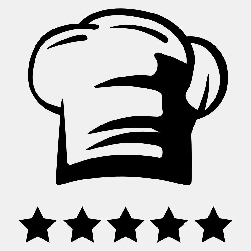 Chapeau de chef chef 5 étoiles
