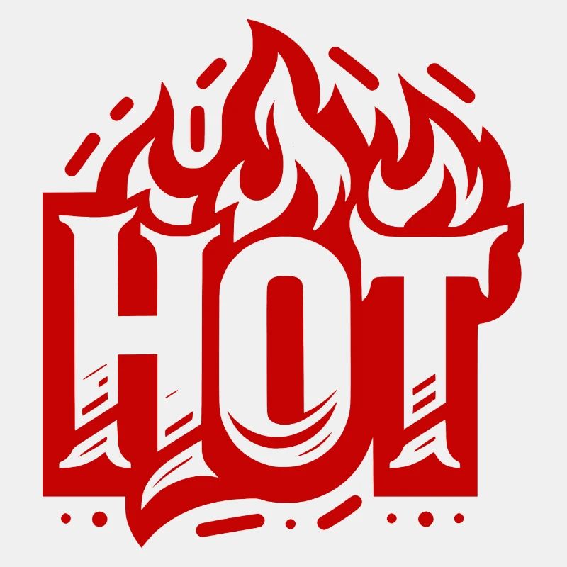 Das Wort "HOT"