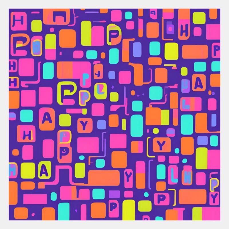 Buntes Quadrat