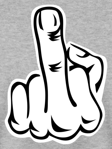 Stinkefinger Middle Finger 2c