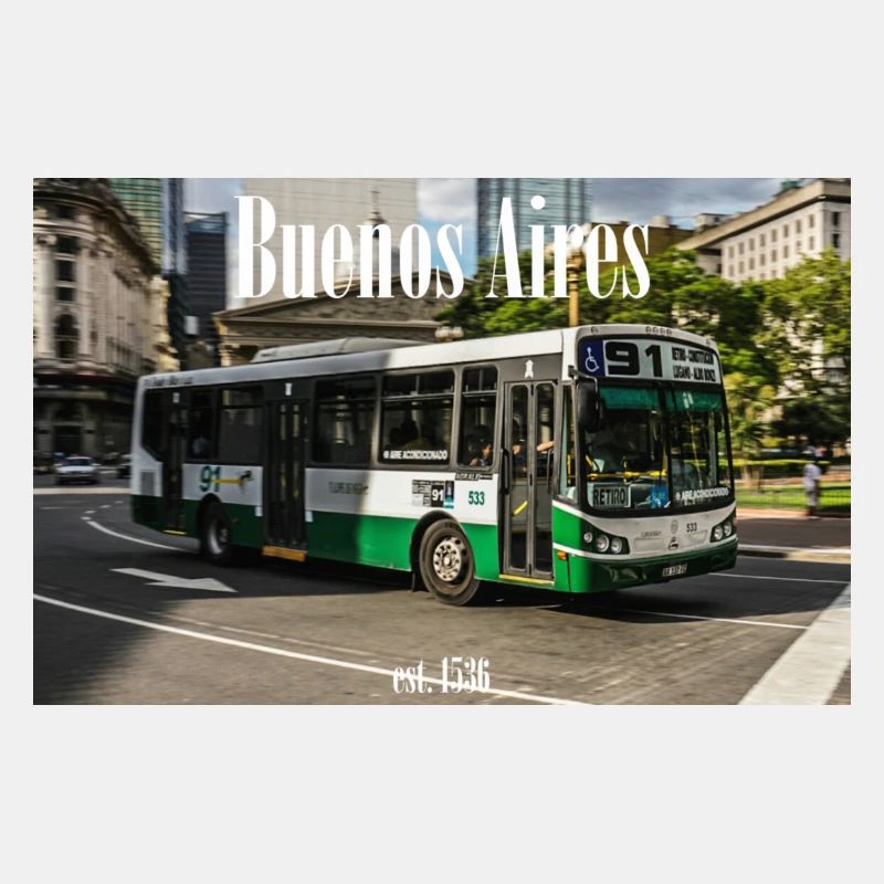 BUENOS AIRES est BUS