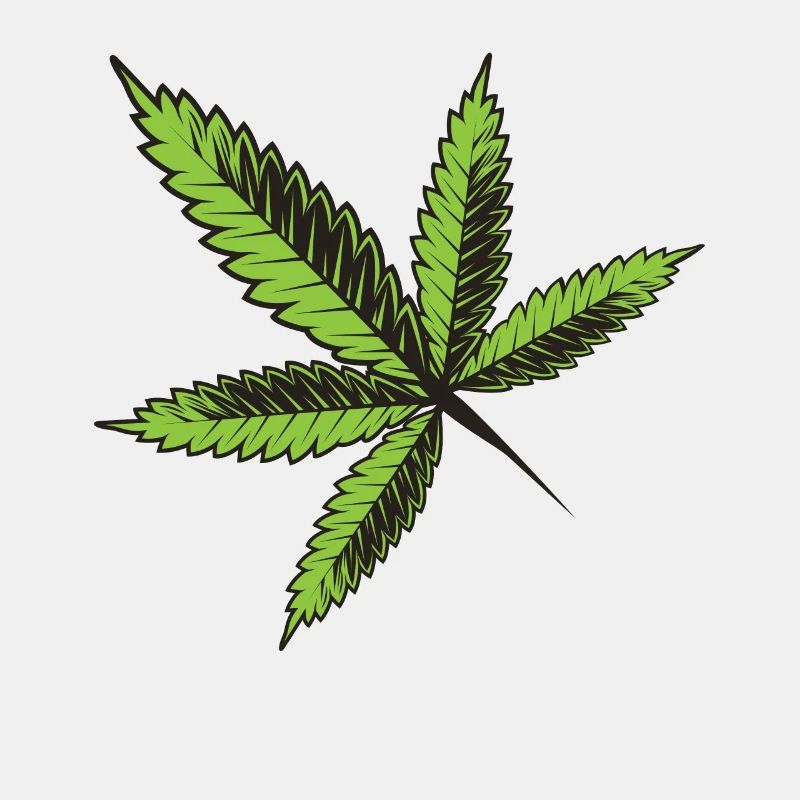 Cannabis Blatt Hanf