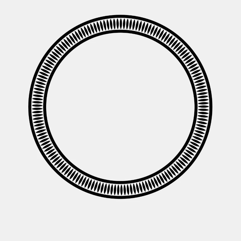 Bordure circulaire