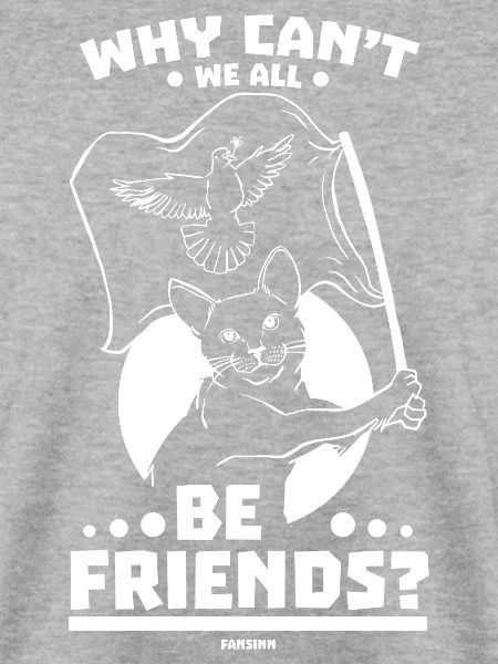 Frieden Katze Stubentiger Geschenk