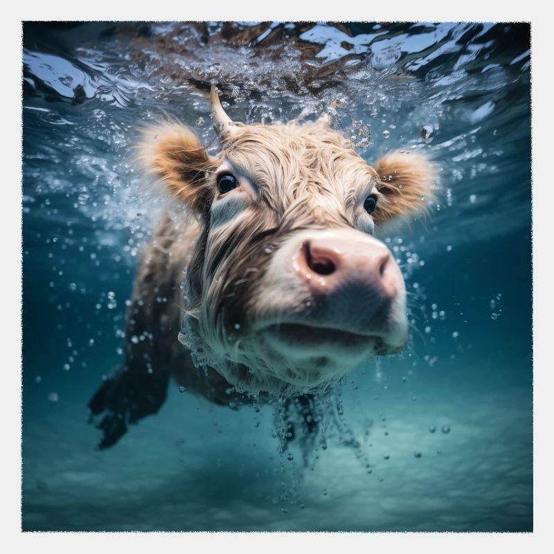 Diving Cow
