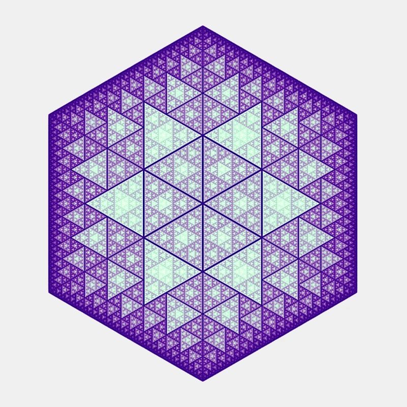 Sierpinski Hexagon Stern