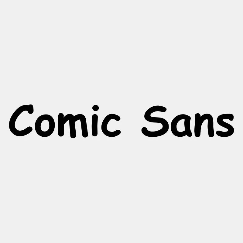 Comic Sans