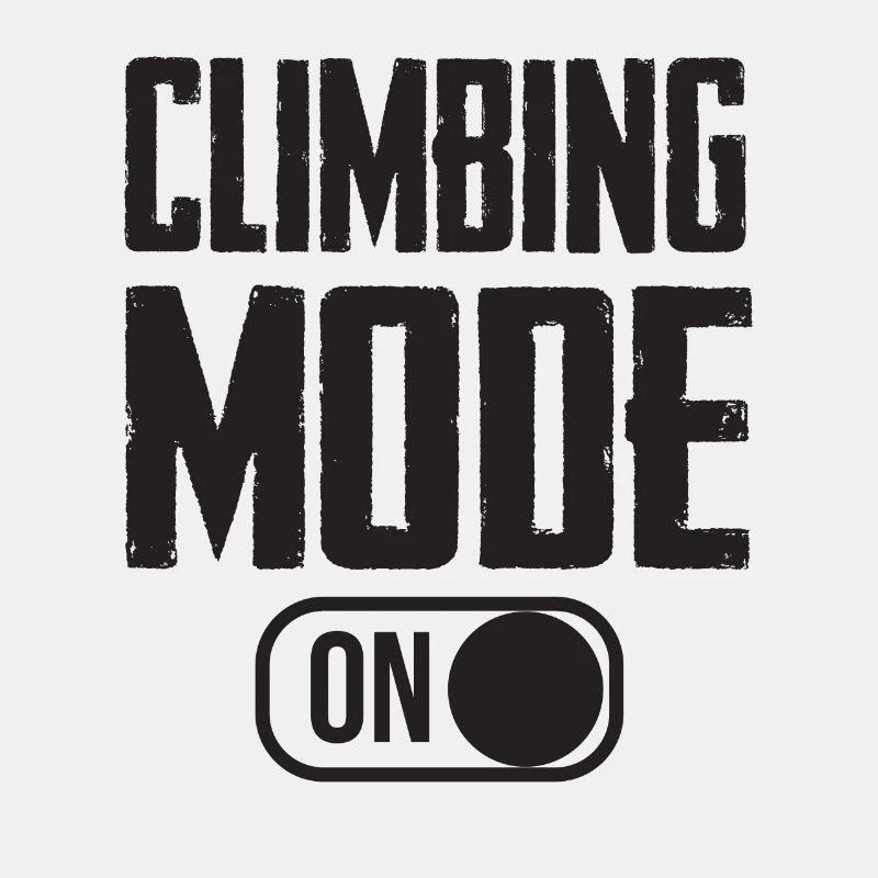 Klettermodus Einschalten Typografie