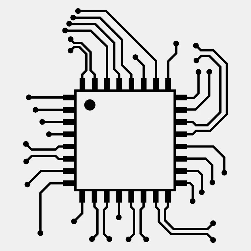Circuit microprocesseur électronique FPGA circuit electrot