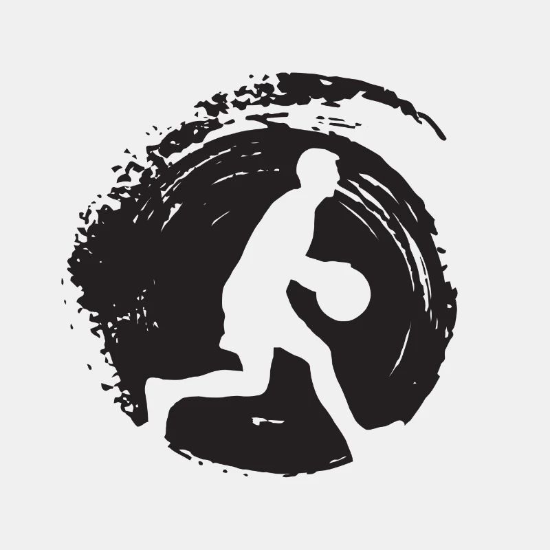 Rebounding Basketball
