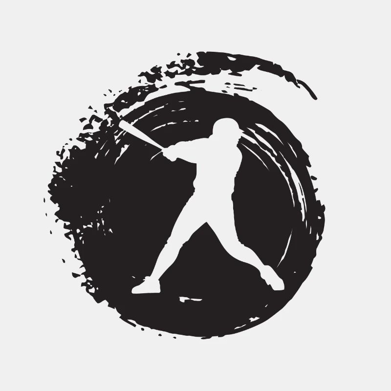 Baseball Softballspieler Baseball