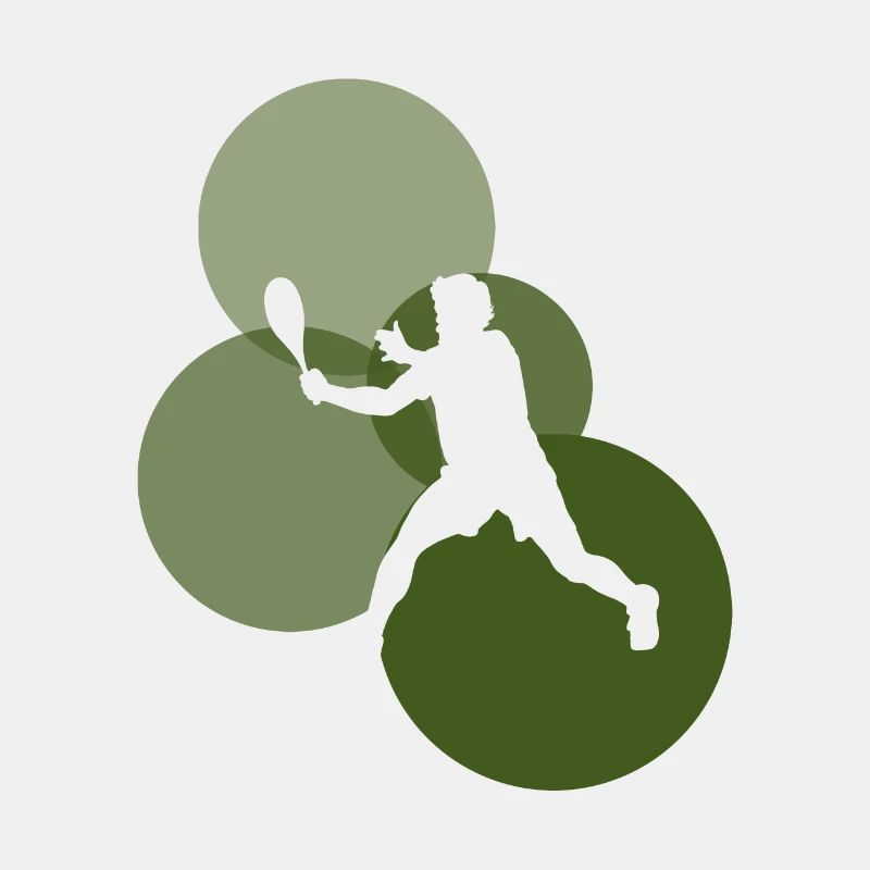 Squashschläger Squash Spieler Squashschläger