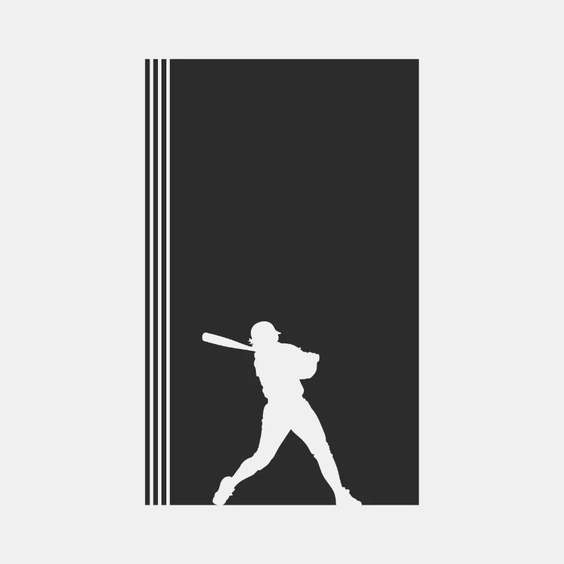 Softball Pitcher Softballschläger