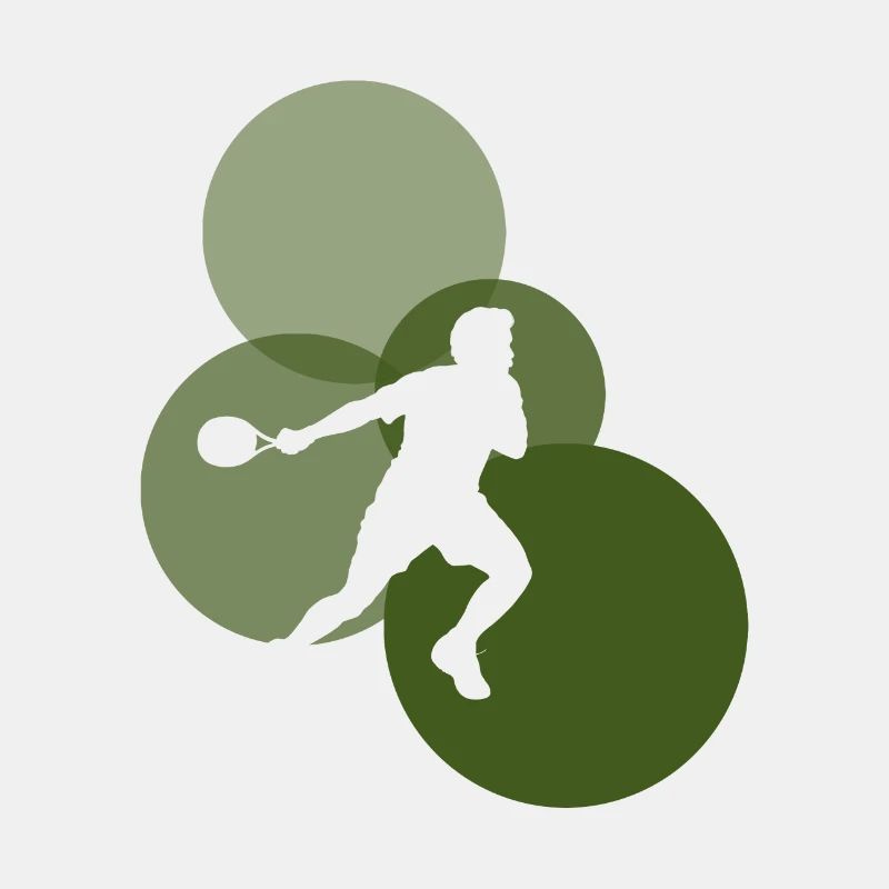 Squashschläger Squashspieler Squashschläger