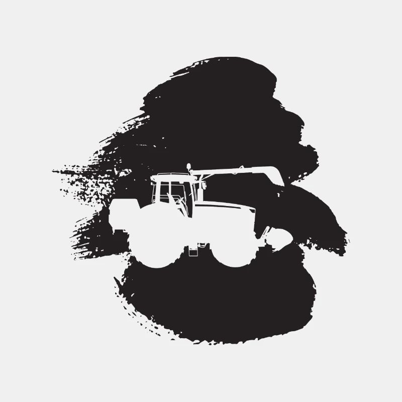 Ferme d’exploitant-moissonneuse-batteuse