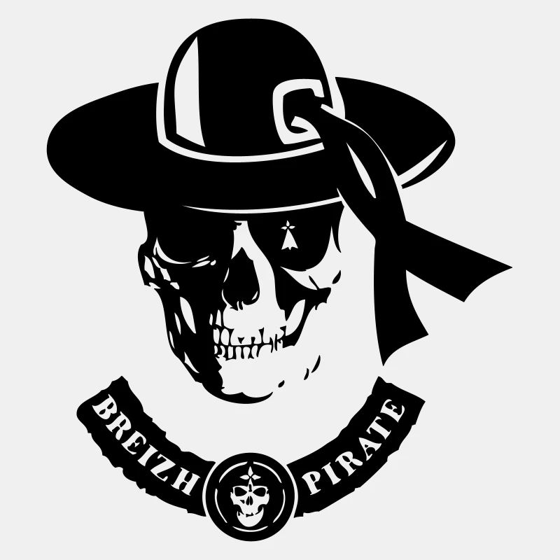 Todeskopf crane breizh Piratenband