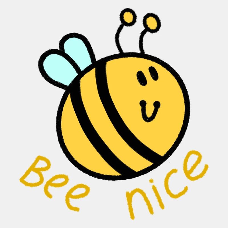 Bee Nice Cartoon