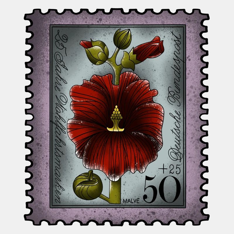 Briefmarke Malve