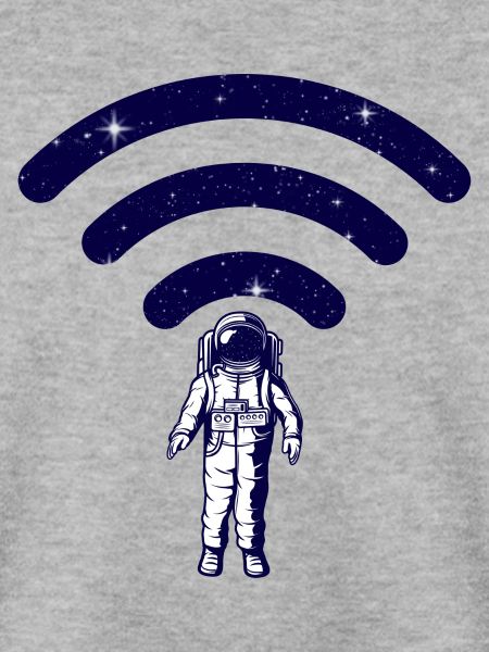 Astronauten-WLAN-Bereich