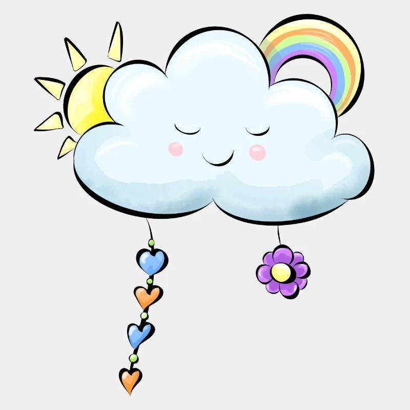 Nuage bleu