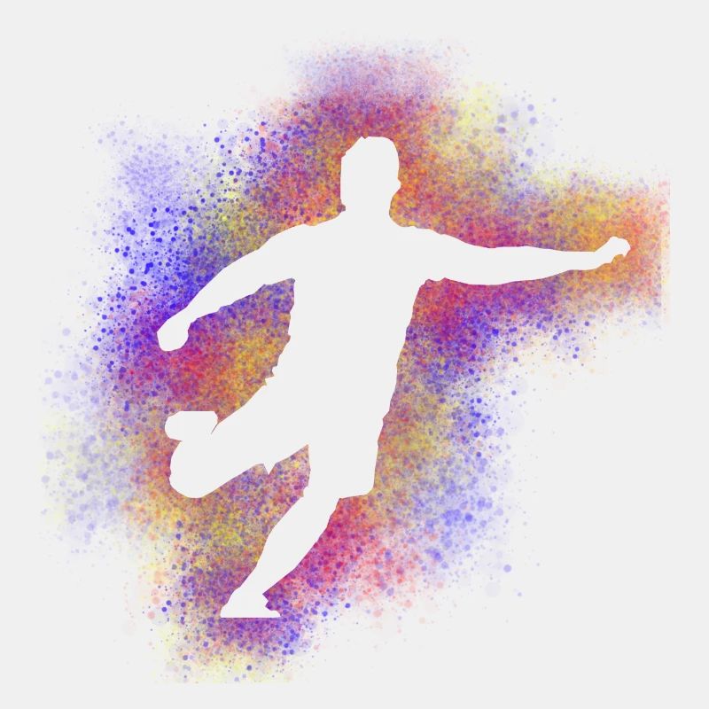 Fußball bunt