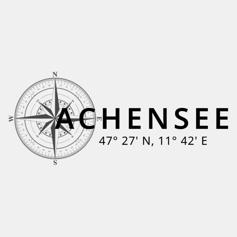 Achensee Kompass Design