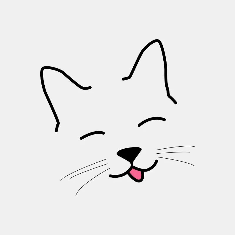 chat heureux