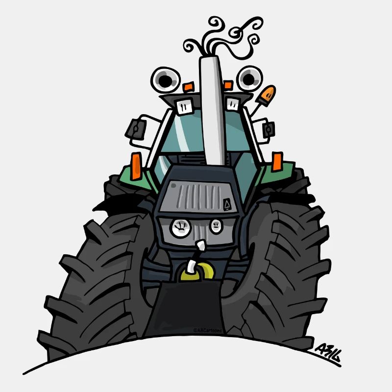 367 Grüner Traktor