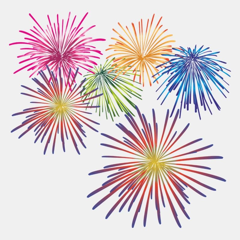 2018 Neujahr Feuerwerk Silvester