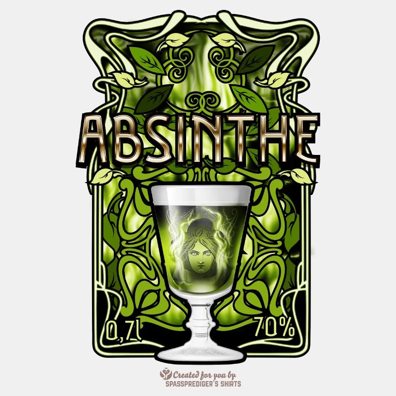 Absinthe Jugendstil-Design