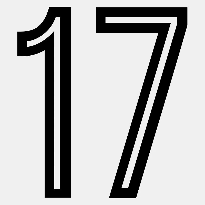 Rückennummer 17