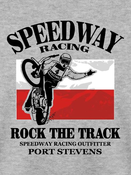 Speedway - Poland Flag