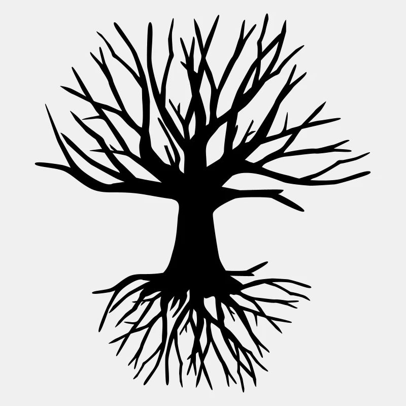 Tree and roots